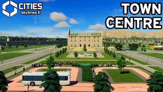 Designing Our First Town Centre In Cities Skylines 2!