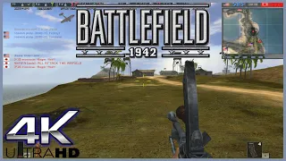 Battlefield 1942 Multiplayer 2020 Wake Island Gameplay 4K