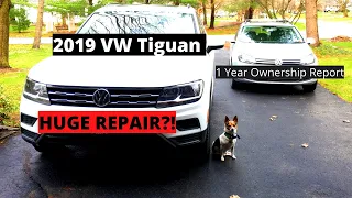 2019 Volkswagen Tiguan HUGE REPAIR! 1 year update review
