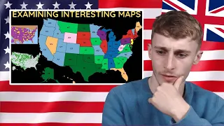 British Guy Reacting to Interesting Maps of the USA