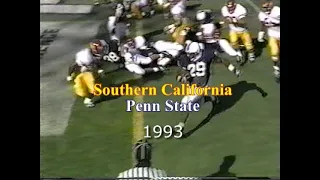 Penn State vs.  USC 1993 GAME STORY