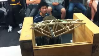 Record Truss Bridge 2012 - University of Auckland Engineering