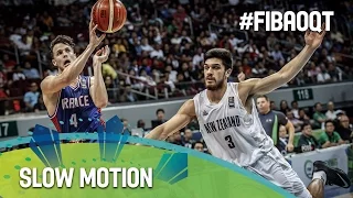 New Zealand v France in slow motion