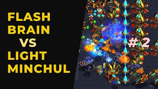 STARCRAFT: FASTEST ÉPICO 2: FLASH Y BRAIN VS LIGHT Y MINCHUL