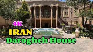 Walking in the house of Darogheh: a masterpiece of historical architecture of the Qajar era🇮🇷😍☘️