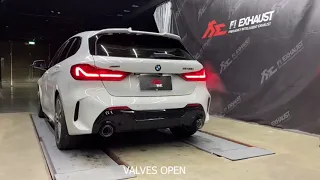 2020 BMW M135I F40 WITH FI EXHAUST VALVES ON OFF