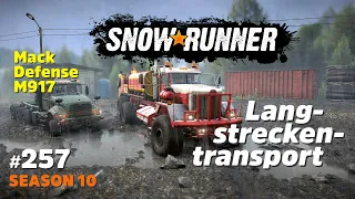 Snowrunner | Aufgabe: "Langstreckentransport" (British Columbia) | Komplettlösung #257 | Gameplay