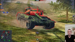 World of Tanks Blitz - Taktik , Muhabbet , Bol Heyecanlı Hafta içi Maçları