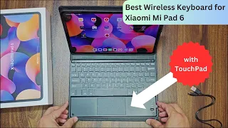Xiaomi Pad 6 keyboard review | Best keyboard for xiaomi mi pad 6 wireless keyboard for mi pad 6