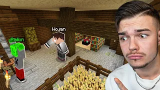 WOJAN MÓWI MI CO MAM ROBIĆ W MINECRAFT... (odkrył moją tajną bazę)