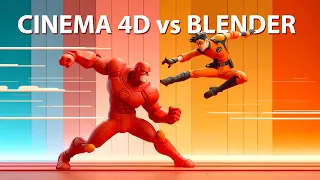 Cinema 4D vs. Blender in 2024