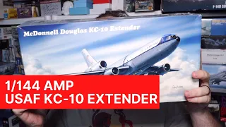 AMP 1/144 KC-10 Extender Model Kit 144-004: A look inside the box