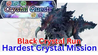 Hardest Crystal Mission 500+ M Hp - Black Crystal DFFOO