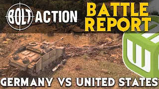 Germans vs Americans Bolt Action Battle Report Ep 2