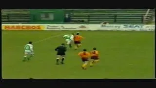 Motherwell 2 Hibs 0 (Easter Road) 23rd April 1994
