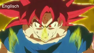 Goku Scream in 3 different languages