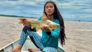 FISHING AND ADVENTURE ON THE AMAZONAS RIVER/REAL FISHING