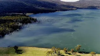 Fly Fishing Woods Lake, Tasmania, Australia