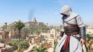 Assassin's Creed Mirage - Stealth Combat Gameplay [4K No HUD Immersion]