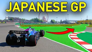 Japanese Grand Prix But Using The Latifi Track Layout | F1 22