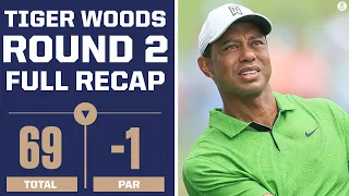 2022 PGA Championship: Tiger Woods cards 69 in 2nd round to make the cut | CBS Sports HQ