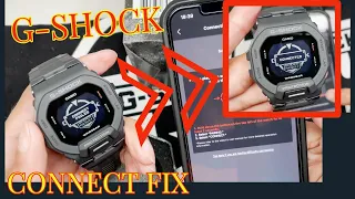 G-Shock GBD-200 Connection Fail - Bluetooth How to Fix and Troubleshoot Connect Error - G-SHOCK MOVE