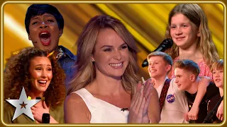 Amanda Holden's Golden Buzzer Moments | Auditions | Britain's Got Talent