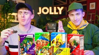 British guys try Girl Scout Cookies for the first time!