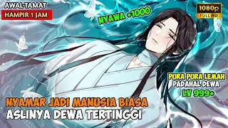 NYAMAR JADI MANUSIA BIASA TERNYATA DEWA TERTINGGI‼️ALUR DONGHUA heaven's official blessing.