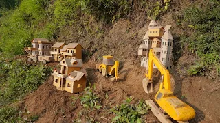 Building Cat House/Resort in Forest for Rescue Kitten