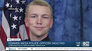 Former Mesa police officer indicted after shooting at vehicle during traffic stop