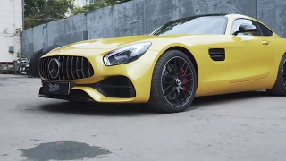 AMG GTs - антигравийная защита кузова!