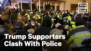 Trump Supporters Clash With Police Before Storming U.S. Capitol | NowThis