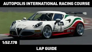 Gran Turismo Sport - Daily Race Lap Guide - Autopolis International Racing Course