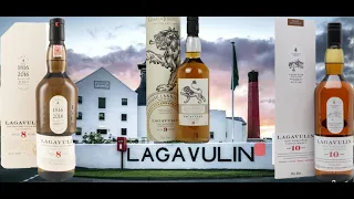 ВИСКИ LAGAVULIN. Слепая дегустация трёх релизов 8, 9, и 10 лет выдержки.