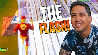 The Flash challenge i Fortnite - kombinerer fisk og chilli for å få superfart!