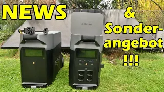 Ecoflow Delta Pro und Powerstream News / Problemlösungen / Shelly und Rabatte!