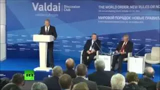 Эпохальная речь Путина о новом мировом порядке. 24.10.2014