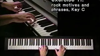 Keyboard lesson -Accelerate Your Keyboard Playing- in Blues-Rock and Funk 11