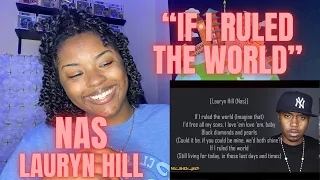 First Time Hearing "If I Ruled The World" Nas Ft. Lauryn Hill REACTION | OUT OF THIS WORLD!