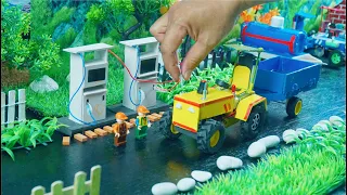 DIY Mini Farm Top the most creatives diy tractor mini petrol pump science project