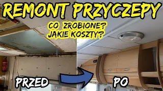 Przyczepa kempingowa PO NAPRAWIE. Ile to kosztowało? Remont przyczepy