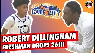 Robert Dillingham DROPS 26 in ONLY 19 Minutes!! Freshman Show vs 1A Power Henderson Collegiate!!!