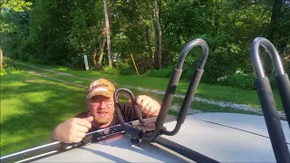 Cheap J-Bar Kayak Racks