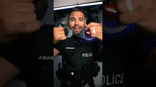 Fake Police Officer Has Plastic Cuffs