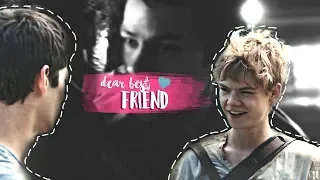 newt & thomas ❘ dear best friend