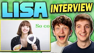 BLACKPINK LISA's Emoji interview ELLE KOREA REACTION!!