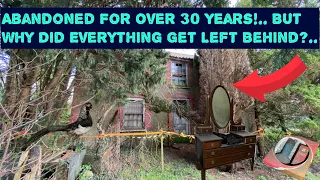 Exploring A Home Completely Abandoned For Over 30 Years!.. A True Time Capsule!