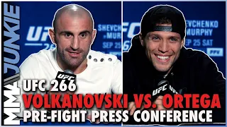 UFC 266: Volkanovski vs. Ortega pre-fight press conference | LIVE