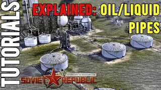 Complete Oil pipes and Engine Guide | Tutorial | Workers & Resources: Soviet Republic Guides